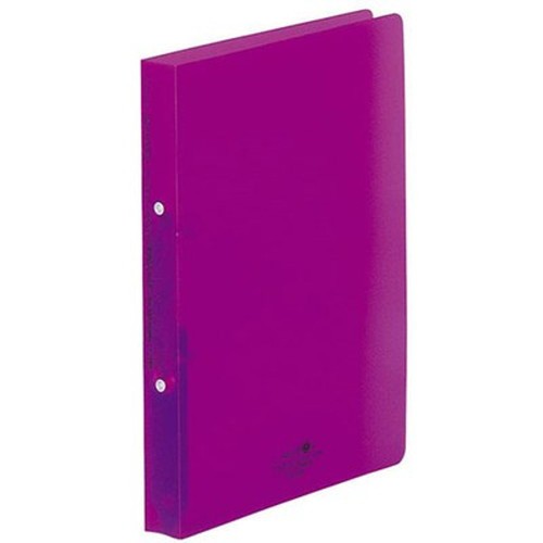 【10個セット】 LIHIT LAB. リングファイル・ツイストリングA4S 藤 F-5005-10-PUX10 雑貨(代引不可)【送料無料】の通販は