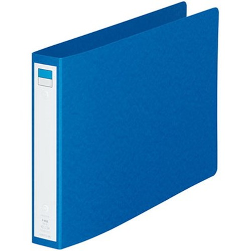 【10個セット】 LIHIT LAB. リングファイル B5E 2穴 藍 F-832-NVX10 雑貨(代引不可)【送料無料】 5,090円