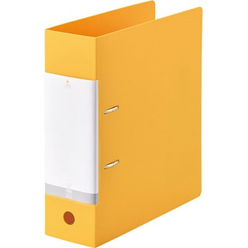 【5個セット】 LIHIT LAB. リクエスト D型リングファイル A4 黄 G2290-5-YEX5 雑貨(代引不可)【送料無料】 5,010円