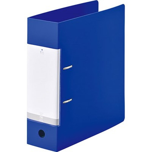 【5個セット】 LIHIT LAB. リクエスト D型リングファイル A4 青 G2290-8-BLX5 雑貨(代引不可)【送料無料】 5,010円