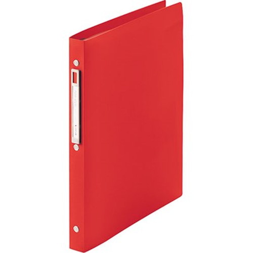 【5個セット】 LIHIT LAB. クリヤーブック A4 交換式 10ポケット レッド N-7682-3-RDX5 雑貨(代引不可)【送料無料】の通販は