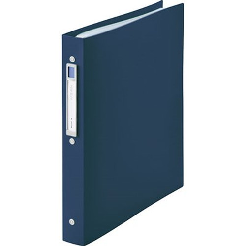 【5個セット】 LIHIT LAB. クリヤーブック A4 交換式 20ポケット ネイビー N-7683-11-NVX5 雑貨(代引不可)【送料無料】