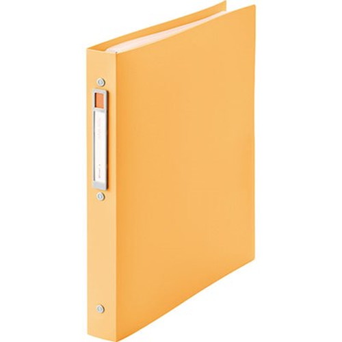 【5個セット】 LIHIT LAB. クリヤーブック A4 交換式 20ポケット オレンジ N-7683-4-ORX5 雑貨(代引不可)【送料無料】