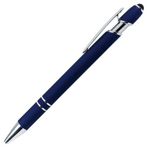 【30個セット】 メタルラバータッチペン ネイビー 22452106X30 雑貨(代引不可)【送料無料】の通販は