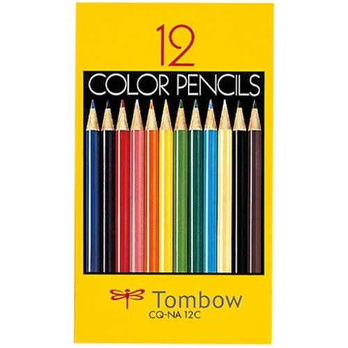 【5セット】 トンボ鉛筆 色鉛筆 紙箱 12色 NA Tombow-CQ-NA12CX5 雑貨(代引不可)【送料無料】