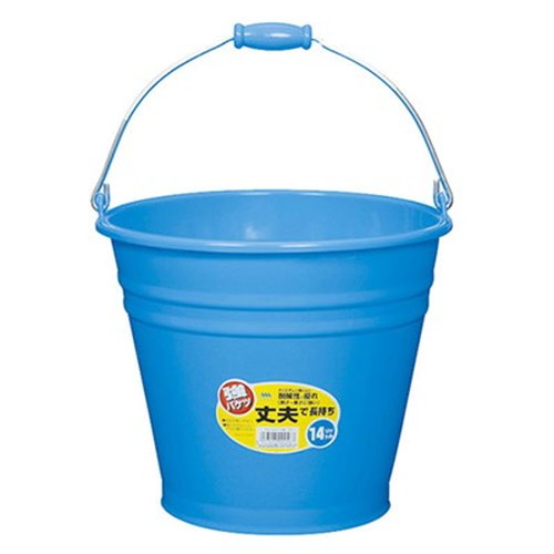 【5セット】 ヒマラヤ化学 カラーバケツ 14型 BL MMT02567X5 雑貨(代引不可)【送料無料】