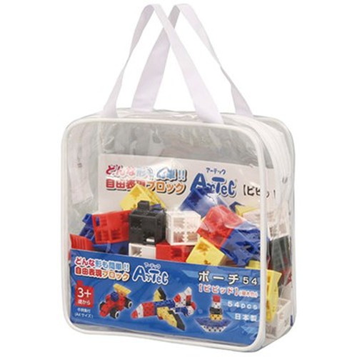 【3セット】 ARTEC Artecブロック ポーチ54 ビビット ATC76543X3 雑貨(代引不可)【送料無料】