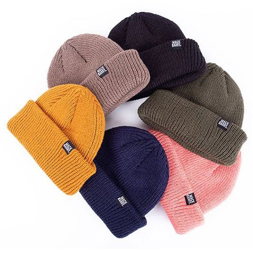 MACK BARRY マクバリー 【BEANIE ビーニー 】 COZY SHORT BEAINE ネイビー MCBRY72683 帽子(代引不可)【メール便配送】【送料無料】