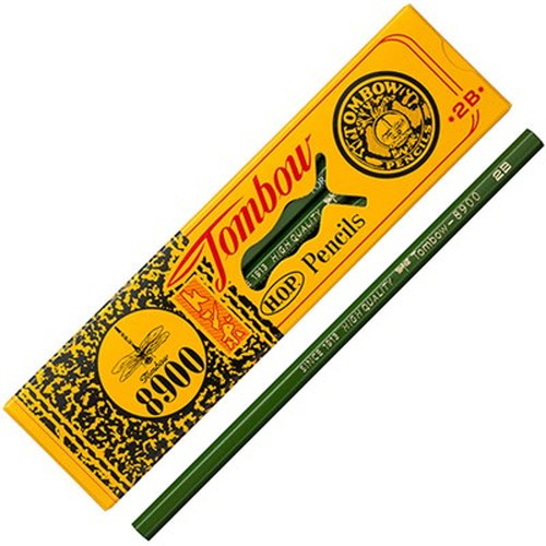 トンボ鉛筆 鉛筆 8900 2B 1ダース 12本 Tombow-8900-2B 雑貨(代引不可)【メール便配送】【送料無料】