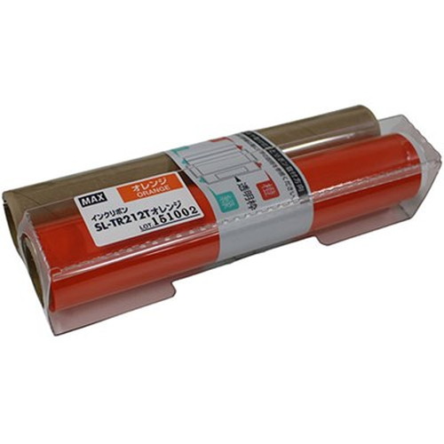 MAX ビーポップ インクリボン 50m巻 オレンジ SL-R212Tオレンジ IL90157 /l