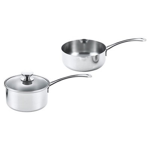 ルチェンテ IH対応行平鍋18cm&片手鍋16cm K20783827 キッチン雑貨(代引不可)【送料無料】の通販は 5,577円