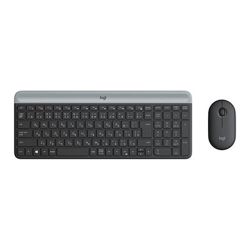 ロジクール logicool スリムコンボ MK470 MK470GR パソコン周辺機器(代引不可)【送料無料】