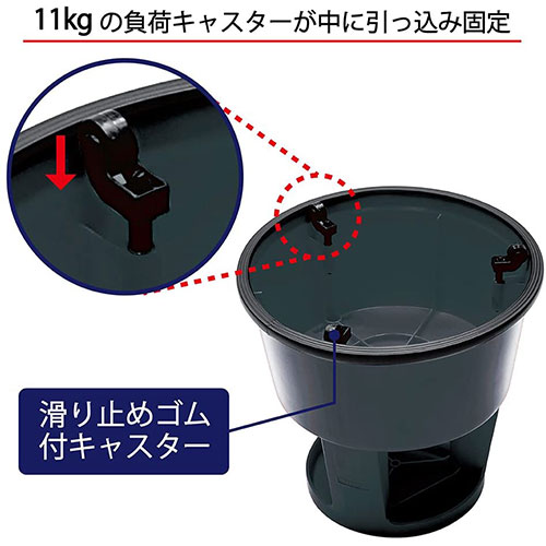 カール事務器 踏み台 ブラック GS-1-K インテリア(代引不可)【送料無料】_3