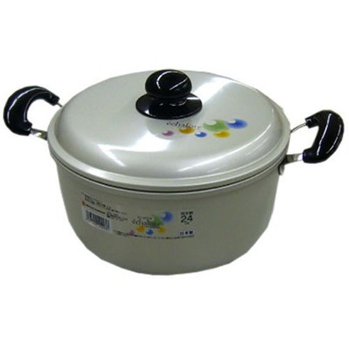 北陸アルミニウム エシャロット 両手鍋24cm MMT02038 キッチン雑貨(代引不可)【送料無料】