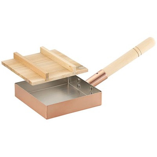 食楽工房 匠 本職用玉子焼き15cm 木蓋付 K20881216 雑貨(代引不可)【送料無料】