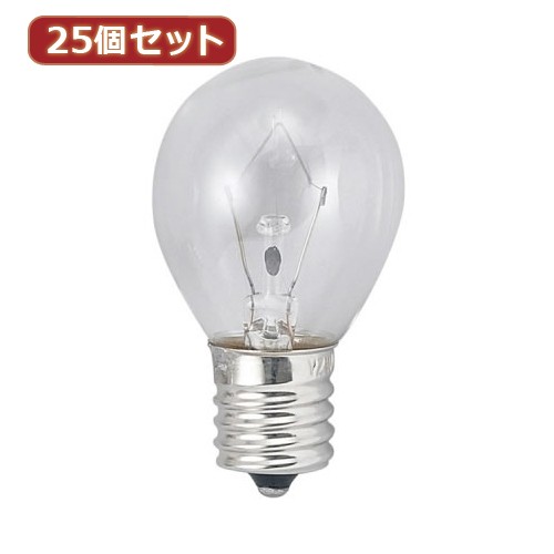 YAZAWA 【25個セット】 クリプトンミニランプ40W形クリア KS351736CX25 家電 照明器具 照明器具【送料無料】の通販は