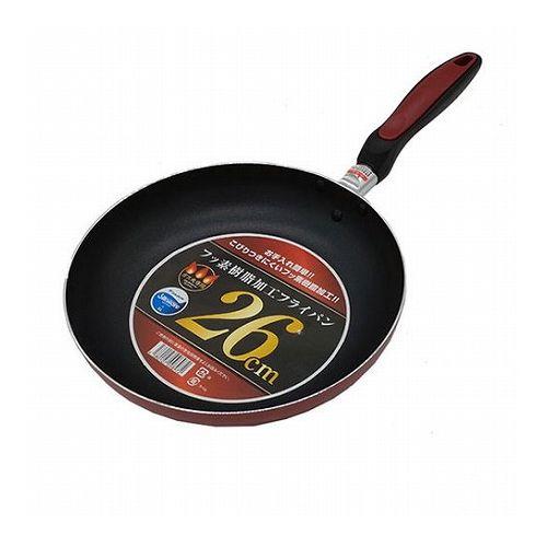 【5セット】 ふっ素樹脂加工フライパン26cm ガス火専用 MMT98972X5(代引不可)【送料無料】