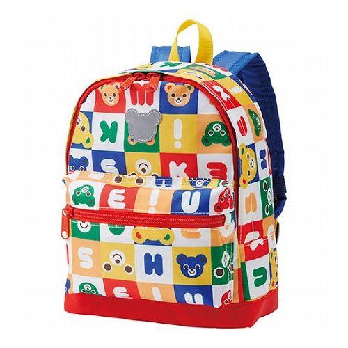 ミキハウス リュック マルチカラー 20×10×25cm(容量6L、対象年齢3・4歳頃) C6034596(代引不可)【送料無料】