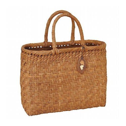 ヤマコー てまひま工房 山葡萄バッグ 中/削皮 内布/かぶせ付 yamaco88042(代引不可)【送料無料】