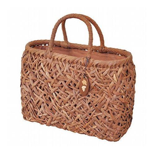 ヤマコー てまひま工房 日本製山葡萄バッグ みだれ編み 大 yamaco89784(代引不可)【送料無料】