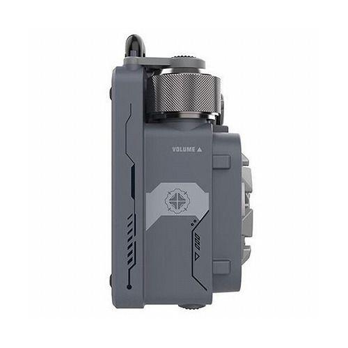 Muzen Cyber Cube Premium Bluetoothスピーカー 宇宙船をイメージしたサイバーパンクな近未来デザイン グレー MW-PVXLI-GY(代引不可)【送料無料】_4