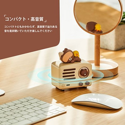 Muzen OTR LINEフレンズ・コラボモデル Bluettothスピーカー CESイノベーションアワード受賞/5Wフルボディステレオ MW-2AI-LINE(代引不可)【送料無料】_3