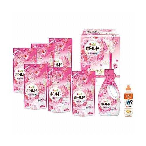P&G ボールド香りのギフトセット (ボールドジェル・除菌ジョイコンパクトオレンジ各1本・ボールドジェル詰替用6個) 日本製 4283-080(代引不可)【送料無料】
