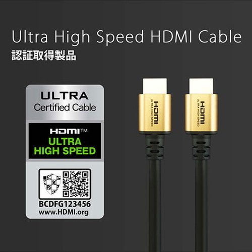 【35本セット】 YAZAWA HDMIケーブルVer2.1 1.5m HD2115GDX35【送料無料】_3