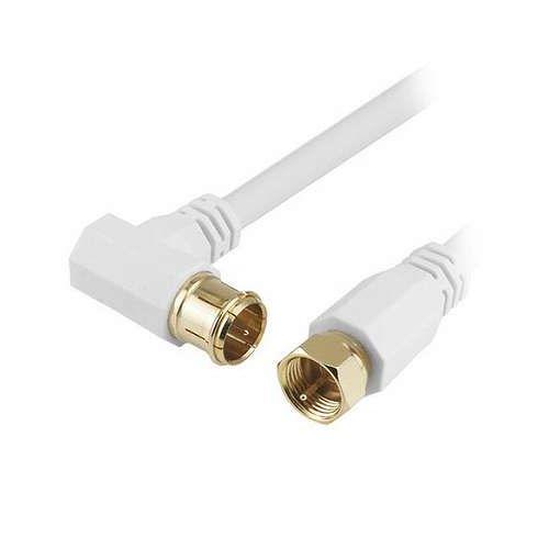 【50本セット】 YAZAWA アンテナケーブル白 1m AT488010WHX50【送料無料】
