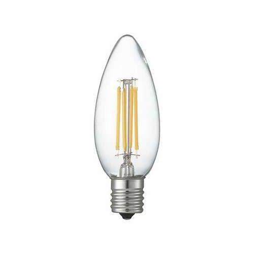 【10個セット】 YAZAWA フィラメントLED 40W C32 シャンデリア形 E17 CL LDC4LG32E17CX10【送料無料】