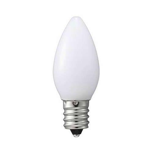 【20個セット】 YAZAWA LEDローソク球電球色 E12 ホワイト LDC1LG20E12WX20【送料無料】