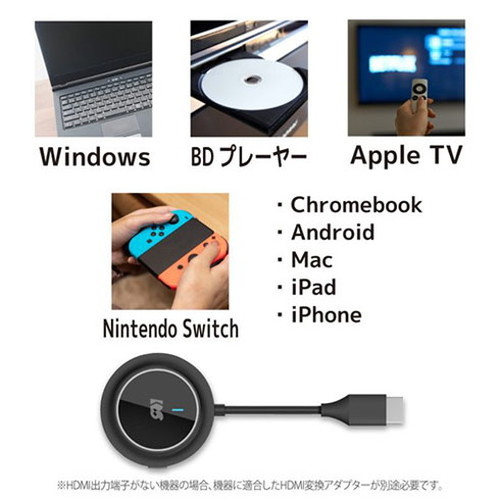 ラトックシステム ワイヤレスHDMI送受信機(HDMI to HDMI) 映像・音声をテレビに無線出力 RS-WLHD1【送料無料】_5