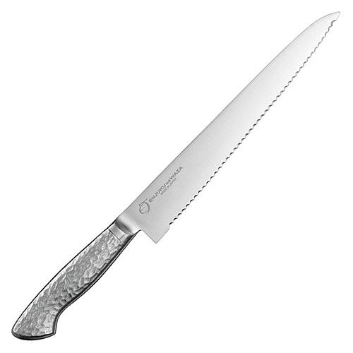 よこやま 燕熟の技 パン切り包丁 全長37.5cm・刃渡り24cm EJRK-1501(代引不可)【送料無料】