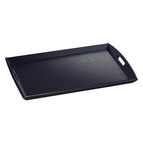 ヤマコー 用美 業務用 新型脇取盆 大 黒 yamaco17198(代引不可)【送料無料】
