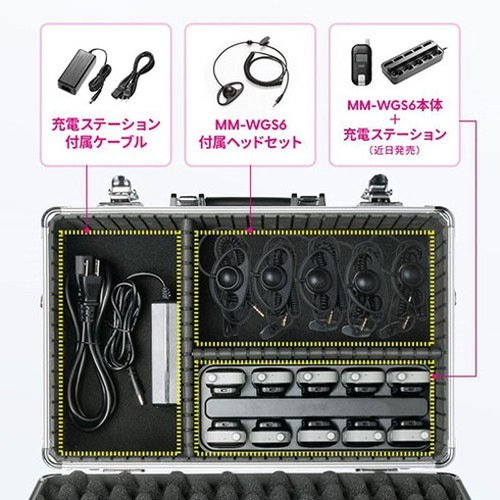 サンワサプライ キャリングアルミケース シルバー MM-WGS6-BOX1(代引不可)【送料無料】_3