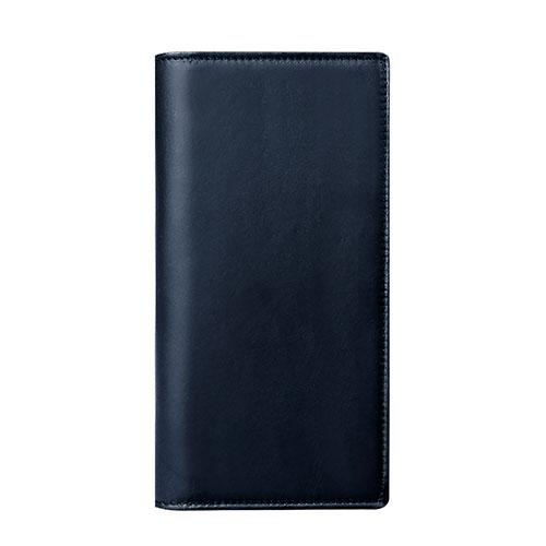 ABBI SIGNATURE LISCIO イタリアンレザー MagSafe対応ダイアリーケース for iPhone 17 Air ネイビー ABS27853i17A(代引不可)【送料無料】