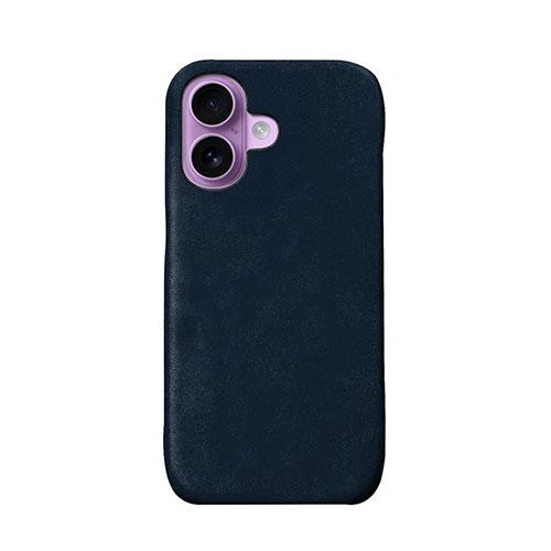 ABBI SIGNATURE LISCIO イタリアンレザー MagSafe対応バックカバー for iPhone 17 ネイビー ABS27868i17(代引不可)【送料無料】
