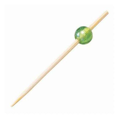 【50本入×10セット】 ヤマコー 用美 業務用 ビーズ串 5cm 緑 yamaco21618X10(代引不可)【送料無料】