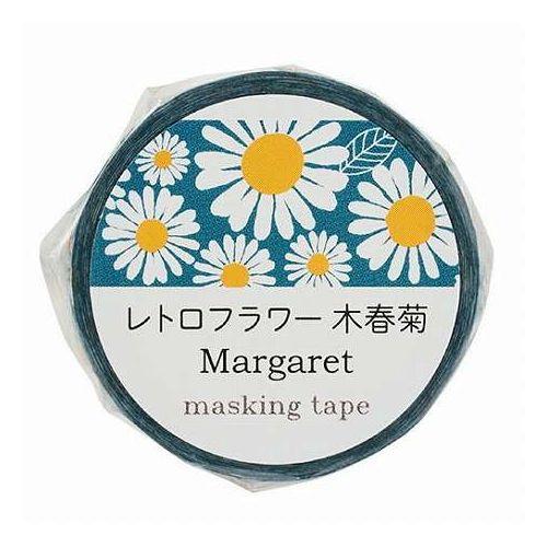 【10個セット】 ARTEC マスキングテープ レトロフラワー 木春菊 手帳やラッピングに心くすぐるレトロフラワー ATC74642X10(代引不可)【送料無料】