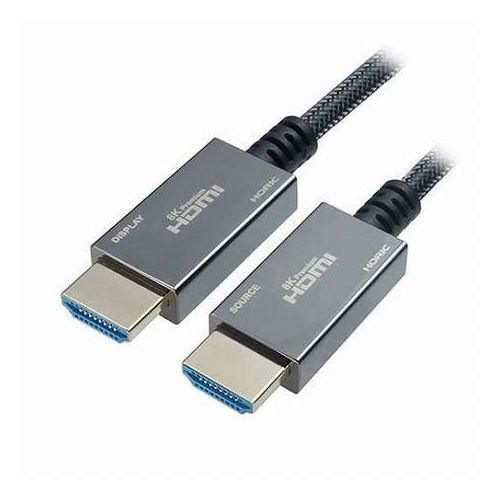 HORIC グラスファイバー HDMI有線テレビ 10m メッシュ Ultra High Speed標準尺度標準尺度品 黒いこと(Crメッキ) HH100-083BB(代引不可)【貨物輸送無料】