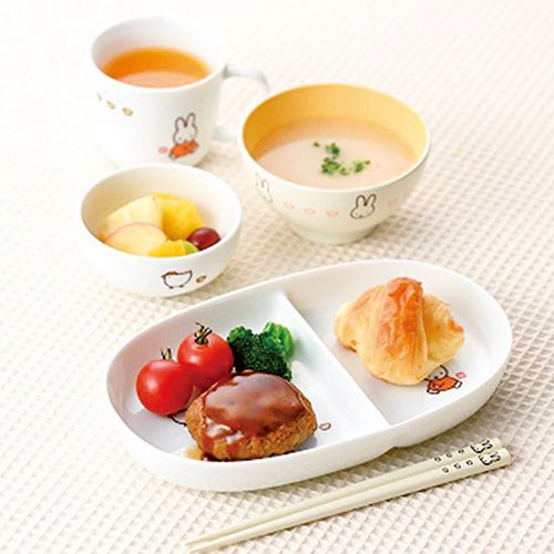 ミッフィーイングレーズ つみつみ食器セット こっこ親子 K60809338(代引不可)【送料無料】_1