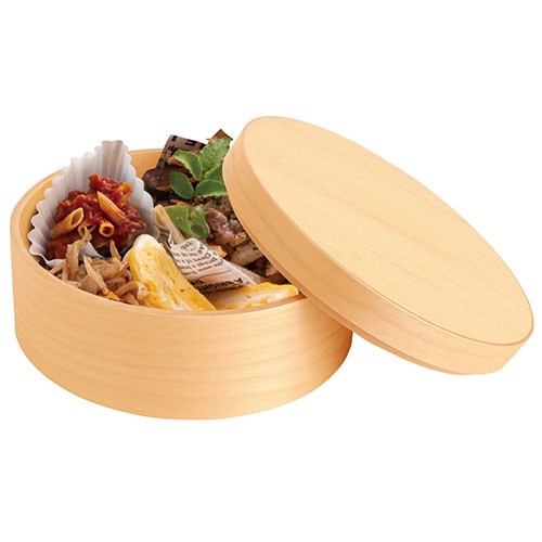 ヤマコー てまひま工房 弁当箱 電子レンジ対応 1段 わっぱ弁当 yamaco78938(代引不可)【送料無料】_1