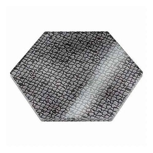 【5枚セット】 日本トラストテクノロジー ヘックスディスプレイプレート80 ミニカーやフィギュアの展示に最適 アクリル製 石畳の地面A AC-HEXDP80-008X5(代引不可)【送料無料】
