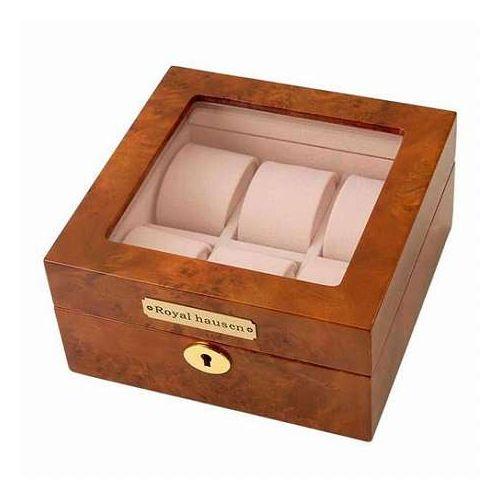 Royal hausen ロイヤルハウゼン 時計収納ケース 6本収納 大事な腕時計を大切に保管 GC02-LG3-06(代引不可)【送料無料】
