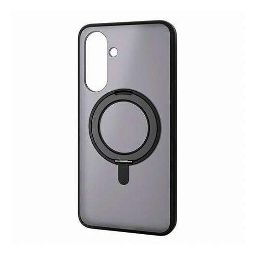 エレコム Galaxy A36 5G ハイブリッドケース MAGKEEP スタンド マットブラック×ブラック PM-G254MAGSTBK(代引不可)【送料無料】
