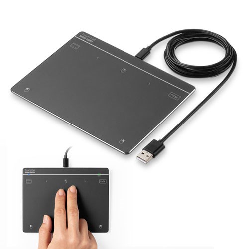 サンワサプライ 有線タッチパッド 大型7インチ スムーズで快適な操作 MA-PY521LGM(代引不可)【送料無料】