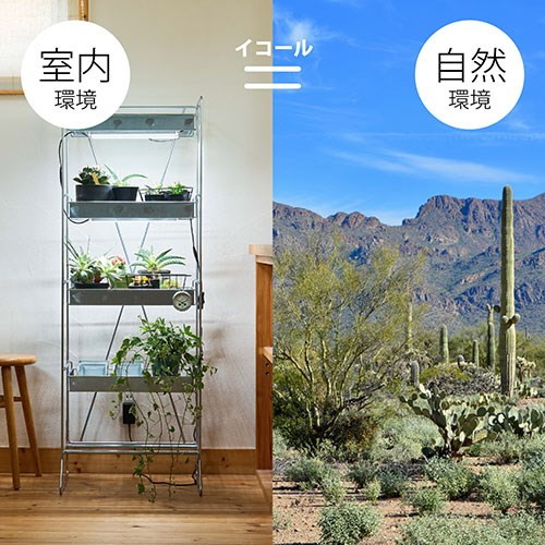 トライテラス 植物育成ライト プラントテラス285(長さ28.5cm) 連結タイプ 太陽光に近いLEDで植物を元気に育てる TPT2-810-0285-PM(代引不可)【送料無料】_1