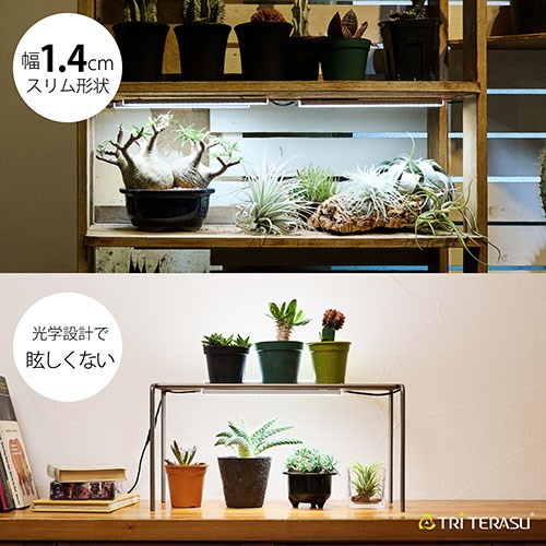 トライテラス 植物育成ライト プラントテラス285(長さ28.5cm) 連結タイプ 太陽光に近いLEDで植物を元気に育てる TPT2-810-0285-PM(代引不可)【送料無料】_4