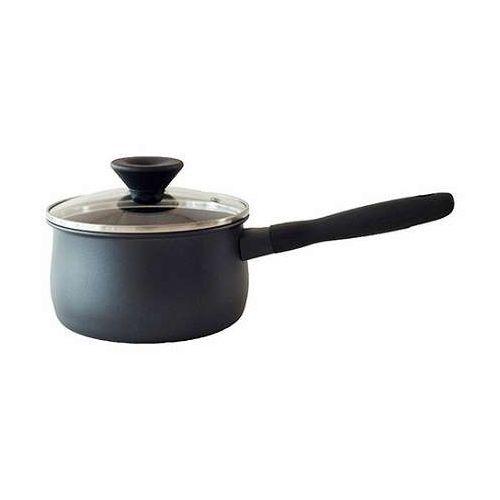 マイヤージャパン ミッドナイト 片手鍋16cm 【少量の汁ものを作るときやうどんなどの麺類を茹でるときにぴったり】 1131-038(代引不可)【送料無料】