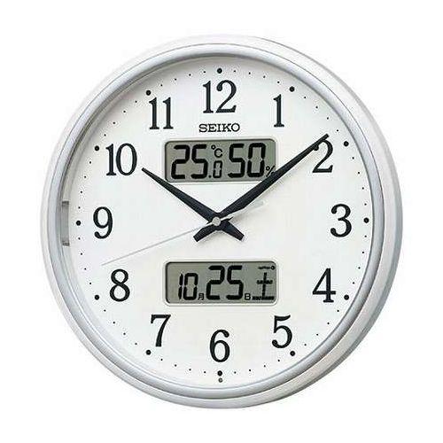 セイコー ライト点灯電波掛時計 【約φ290×50mm】 22621707(代引不可)【送料無料】